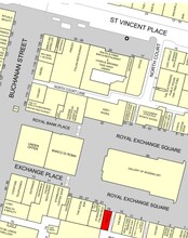 15-19 Royal Exchange Sq, Glasgow for lease Map- Image 2 of 2