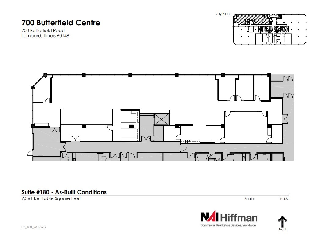 700 E Butterfield Rd, Lombard, IL for lease Floor Plan- Image 1 of 1