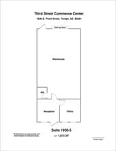 1920-1930 E 3rd St, Tempe, AZ for lease Floor Plan- Image 1 of 1