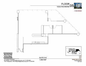 10333 Richmond Ave, Houston, TX for lease Floor Plan- Image 1 of 2