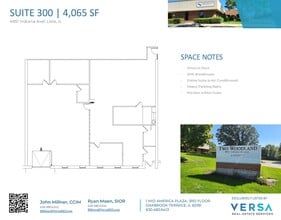 4951 Indiana Ave, Lisle, IL for lease Floor Plan- Image 2 of 2