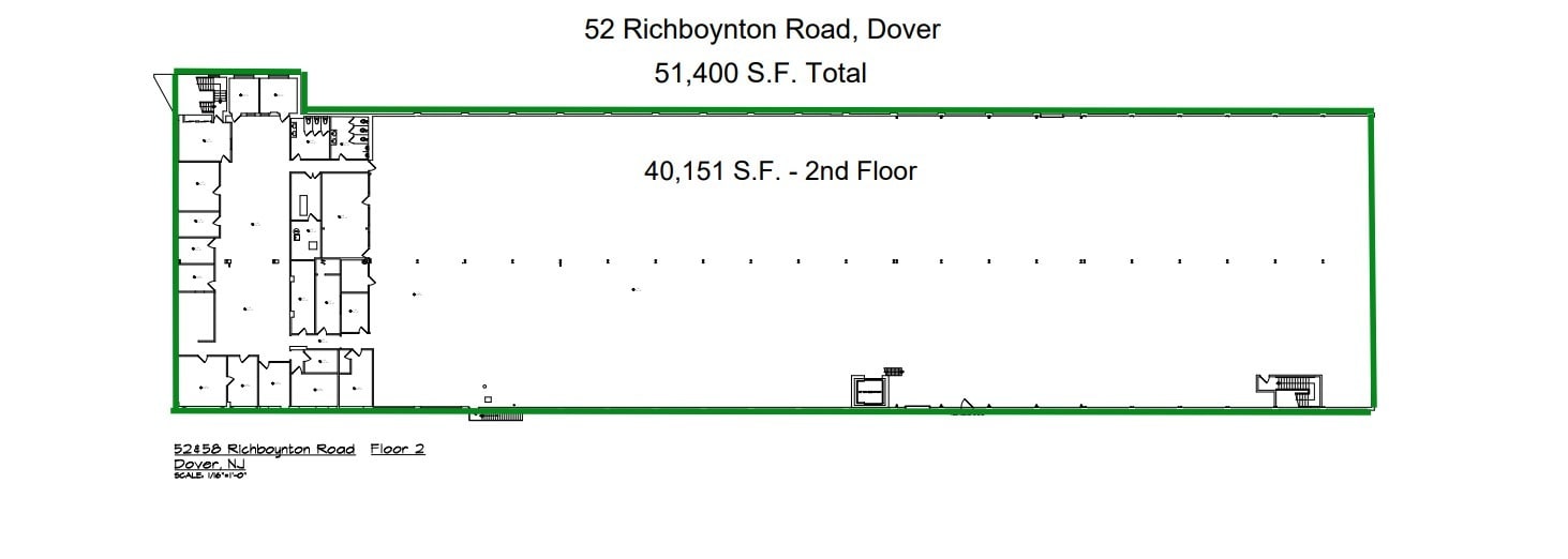 52 Richboynton Rd, Dover, NJ for lease Floor Plan- Image 1 of 1