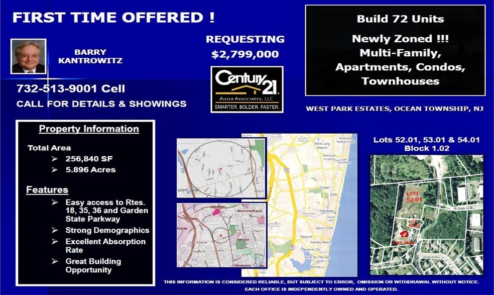 21-23 Clearview Dr, Ocean, NJ for sale - Primary Photo - Image 1 of 1