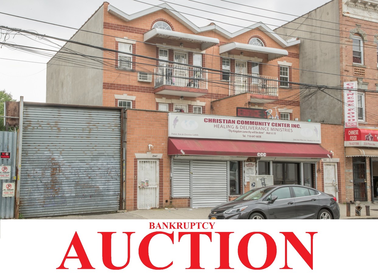 Bklyn, 2540-42 Pitkin - Auction
