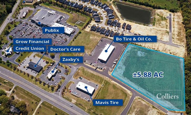 Bo Tire Way, Lexington, SC for sale Aerial- Image 1 of 1