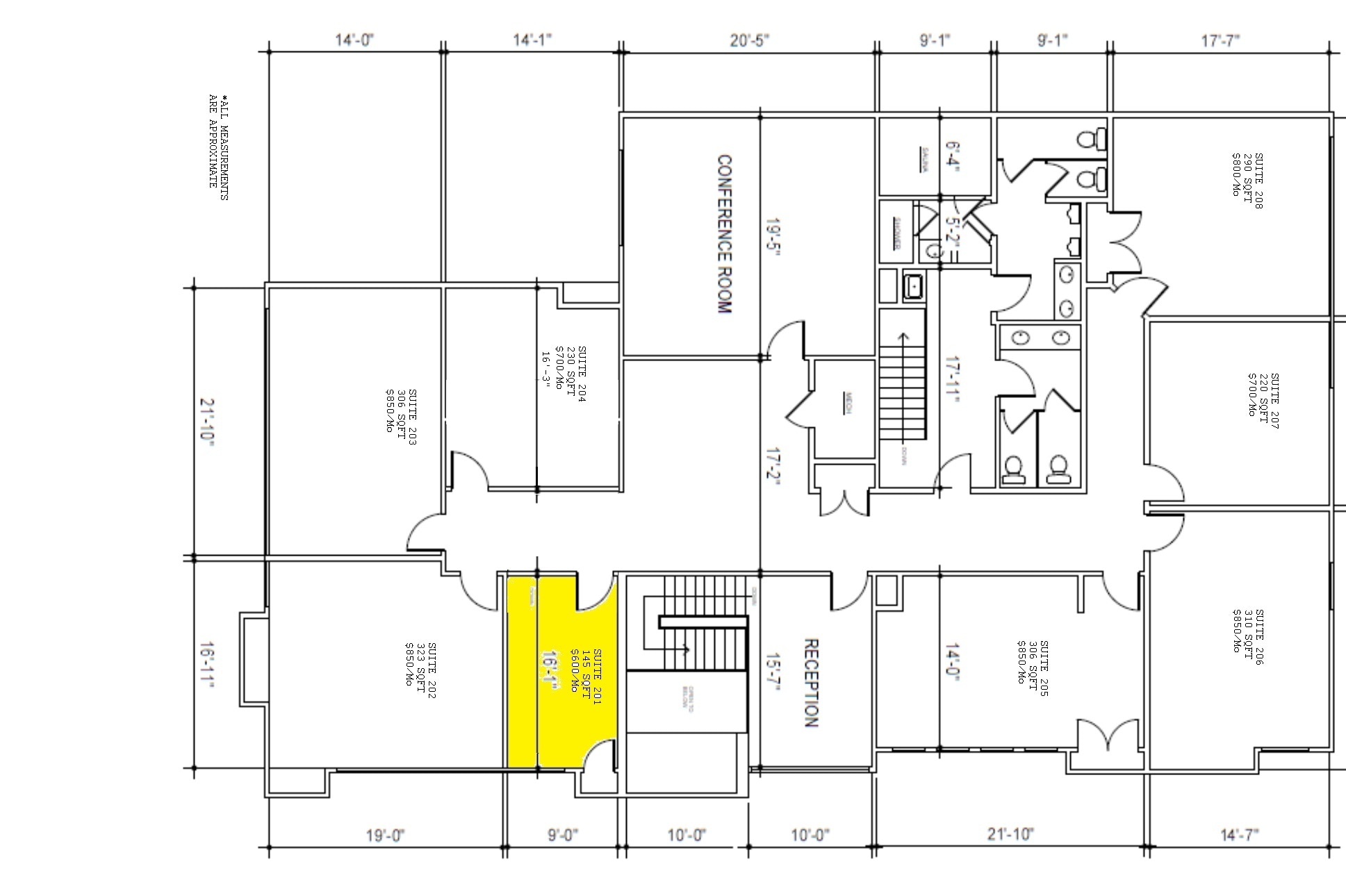 44 First St, Mount Clemens, MI for lease Floor Plan- Image 1 of 1