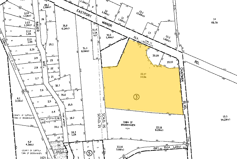 460 County Road 111, Manorville, NY for sale - Plat Map - Image 1 of 1