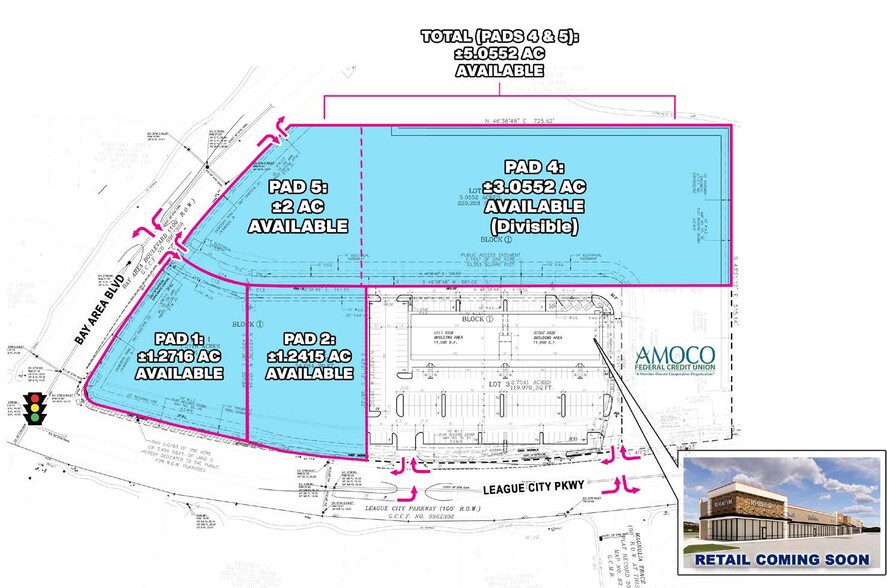 Bay Area Blvd & League City Parkway, League City, TX for sale - Building Photo - Image 2 of 4