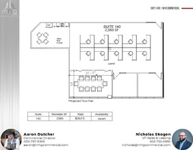 3033 N 44th St, Phoenix, AZ for lease Floor Plan- Image 1 of 1