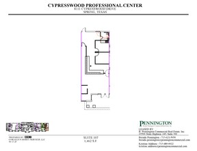 8111 Cypresswood Dr, Spring, TX for lease Floor Plan- Image 1 of 1