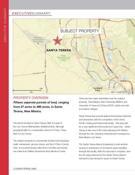 Pete Dominici Hwy & McNutt Rd, Santa Teresa, NM for sale - Building Photo - Image 2 of 10