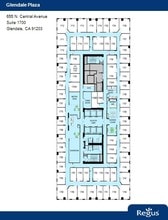 655 N Central Ave, Glendale, CA for lease Floor Plan- Image 1 of 1