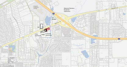 6641-6649 US-90 East, Tallahassee, FL - AERIAL map view