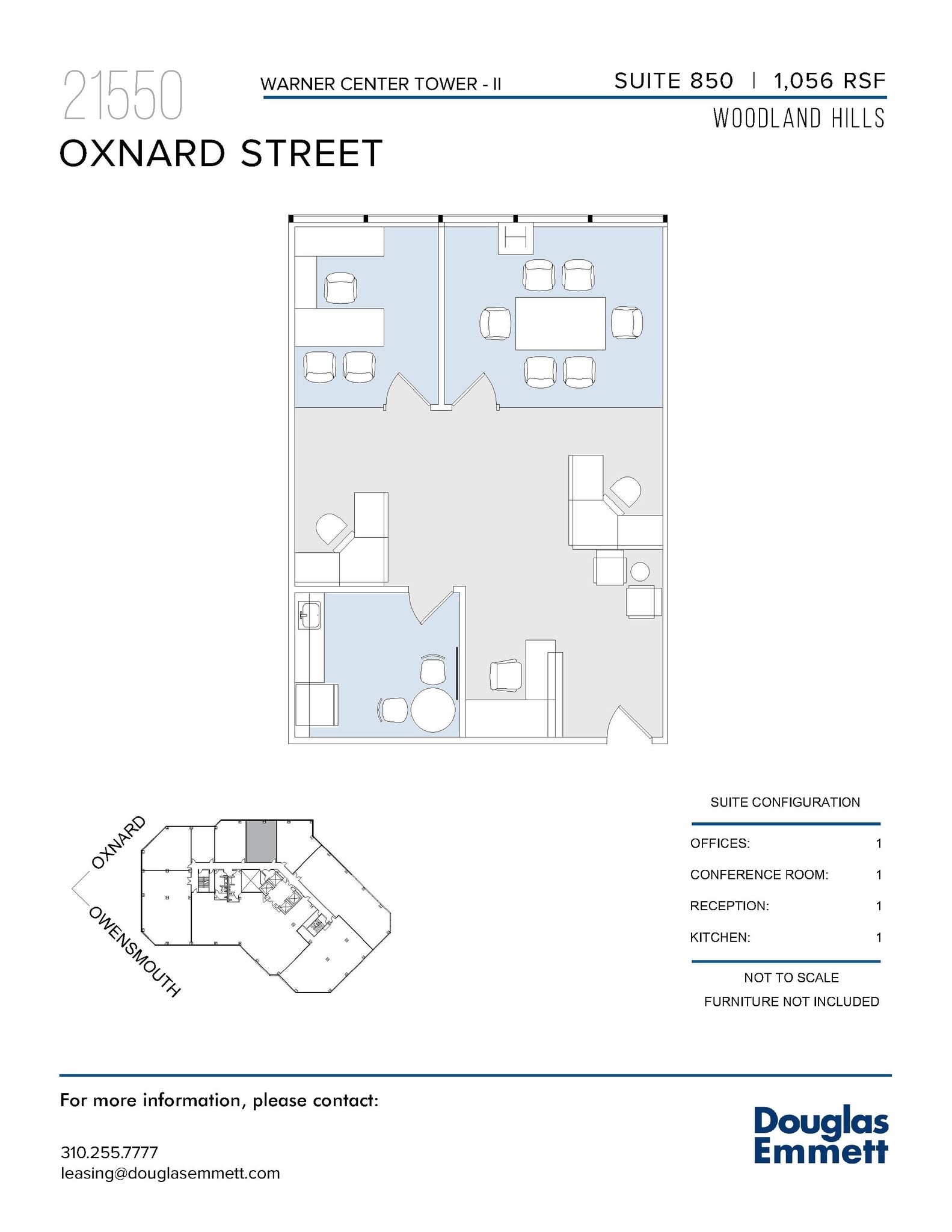 21550 Oxnard St, Woodland Hills, CA for lease Floor Plan- Image 1 of 1