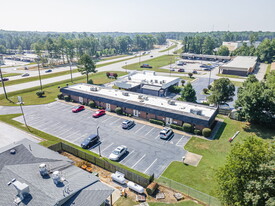 Gray Professional Building - Parking Garage