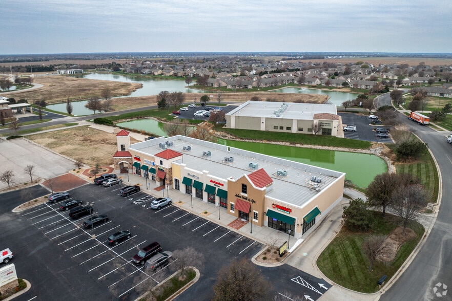 4041 N Maize Rd, Maize, KS for lease - Aerial - Image 3 of 3