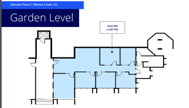 1904 Olympic Blvd, Walnut Creek, CA for lease Floor Plan- Image 1 of 1