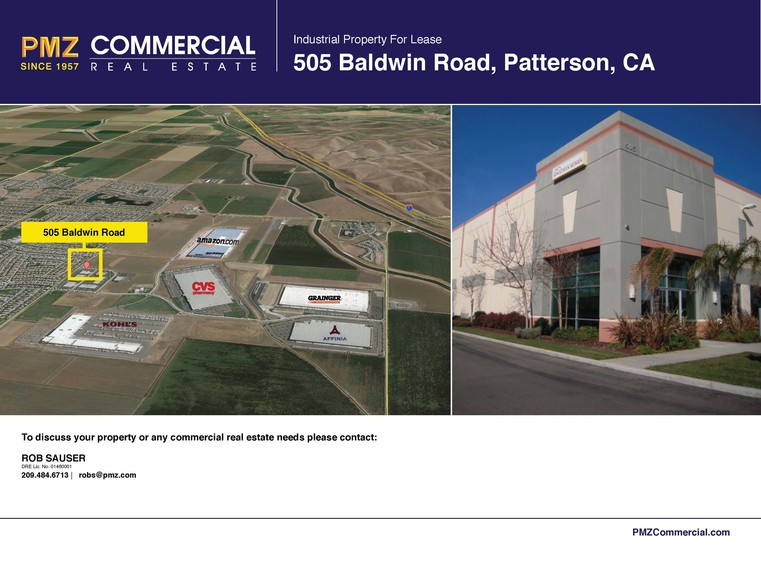 505 Baldwin Rd, Patterson, CA for sale - Building Photo - Image 1 of 1