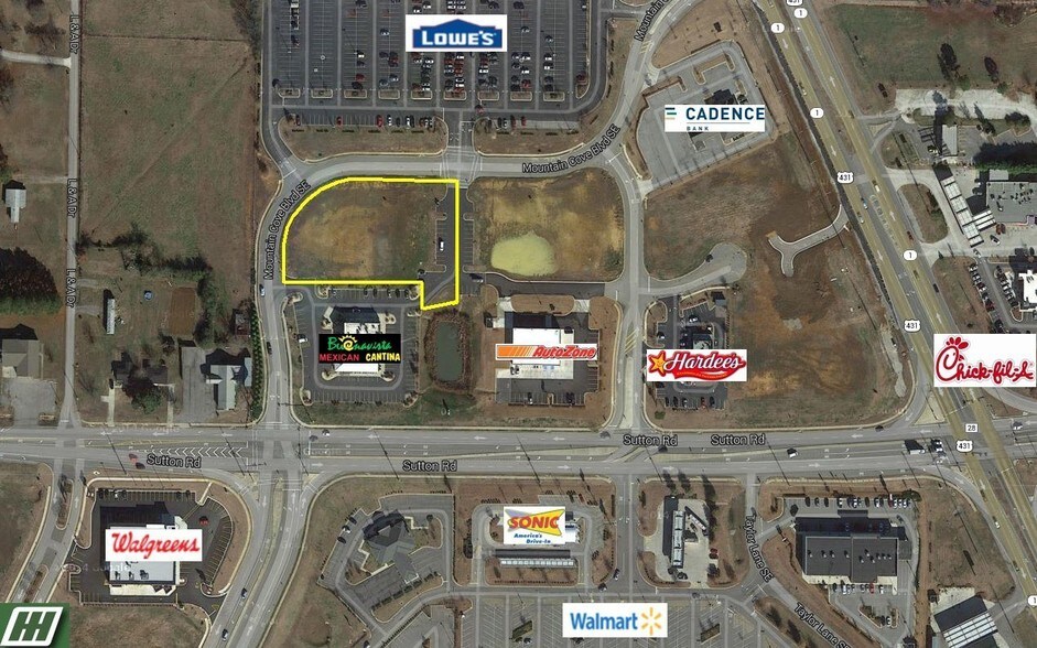 Mountain Cove Boulevard, Hampton Cove, AL for sale - Aerial - Image 1 of 1