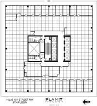 10235 101st St NW, Edmonton, AB for lease Floor Plan- Image 1 of 1
