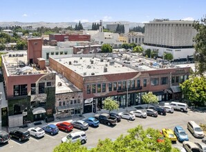 135-185 E 2nd St, Pomona, CA - aerial  map view