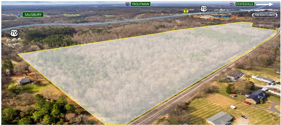 0 MIMOSA St, Cleveland, NC for sale - Aerial - Image 1 of 15
