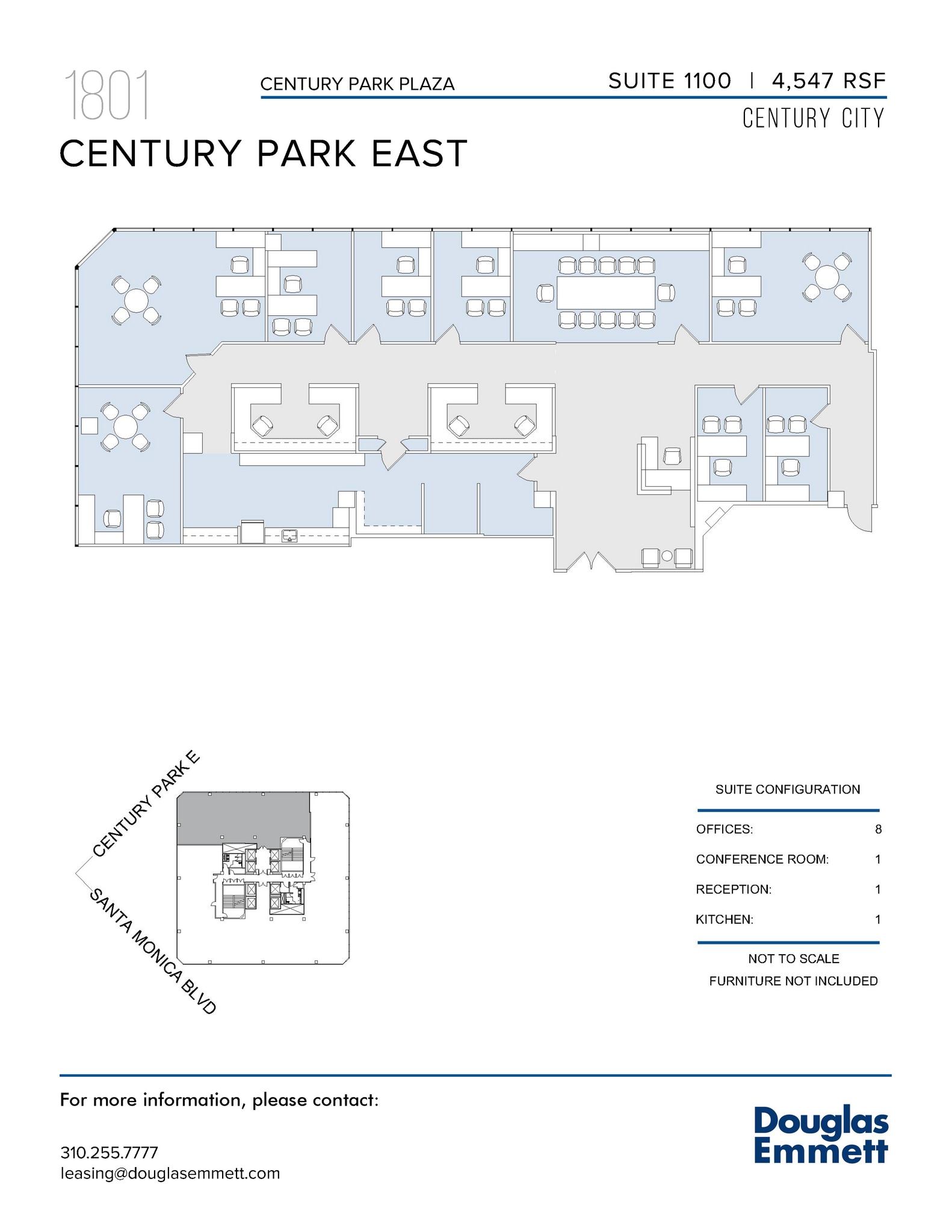 1801 Century Park E, Los Angeles, CA for lease Floor Plan- Image 1 of 1