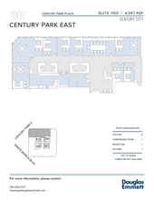 1801 Century Park E, Los Angeles, CA for lease Floor Plan- Image 1 of 1
