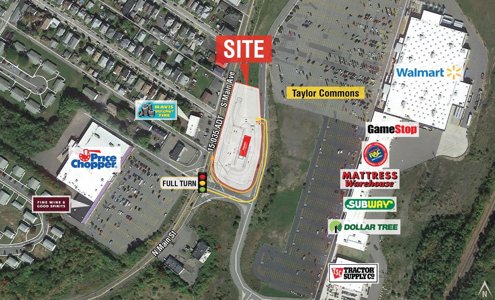 1381 S Main Ave, Scranton, PA for lease - Other - Image 1 of 1