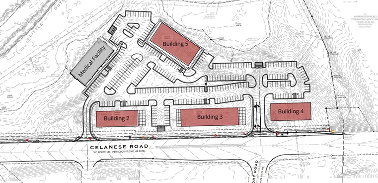 2 Celanese North, Rock Hill, SC for lease Site Plan- Image 1 of 2