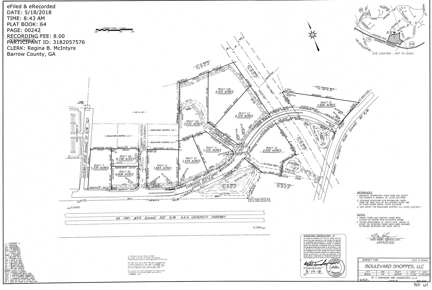 Gateway Ln, Bethlehem, GA 30620 - Tract 8B & Tract 5/6 | LoopNet