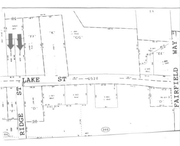 123 E Lake St, Bloomingdale, IL for lease - Plat Map - Image 2 of 9