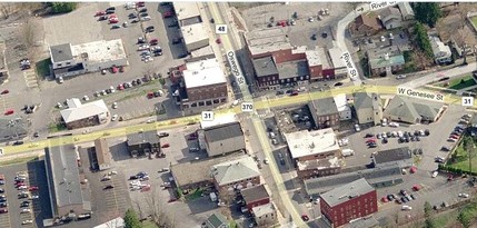 36 Oswego St, Baldwinsville, NY - aerial  map view