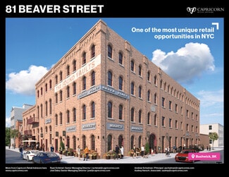 More details for 81 Beaver St, Brooklyn, NY - Retail for Lease