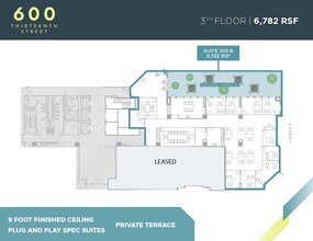 600 13th St NW, Washington, DC for lease Floor Plan- Image 1 of 1