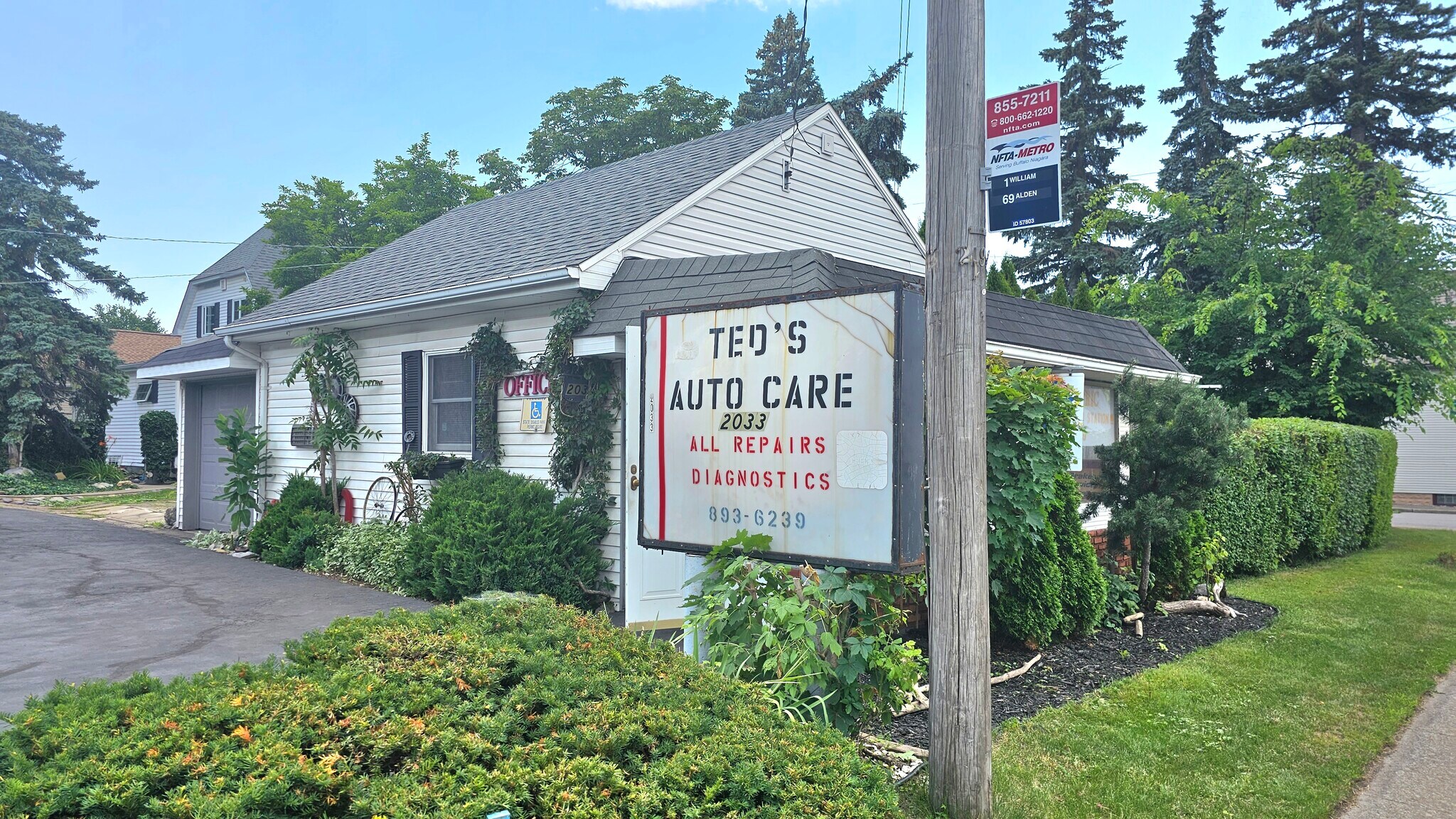 2033 William St, Cheektowaga, NY 14206 Ted's Auto Care