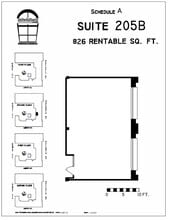 219 Dufferin St, Toronto, ON for lease Floor Plan- Image 1 of 1