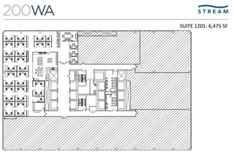 200 W Adams St, Chicago, IL for lease Floor Plan- Image 1 of 1