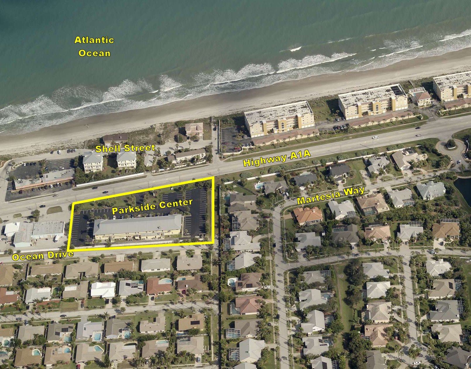 1790 Highway A1A, Satellite Beach, FL for sale Aerial- Image 1 of 1