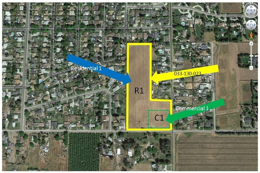 Stretch Rd, Merced, CA for sale - Primary Photo - Image 1 of 1