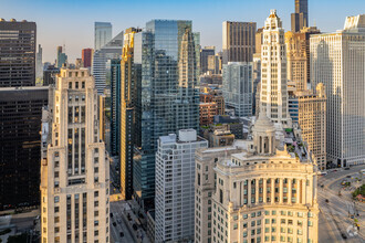 300 N Michigan Ave, Chicago, IL - aerial  map view