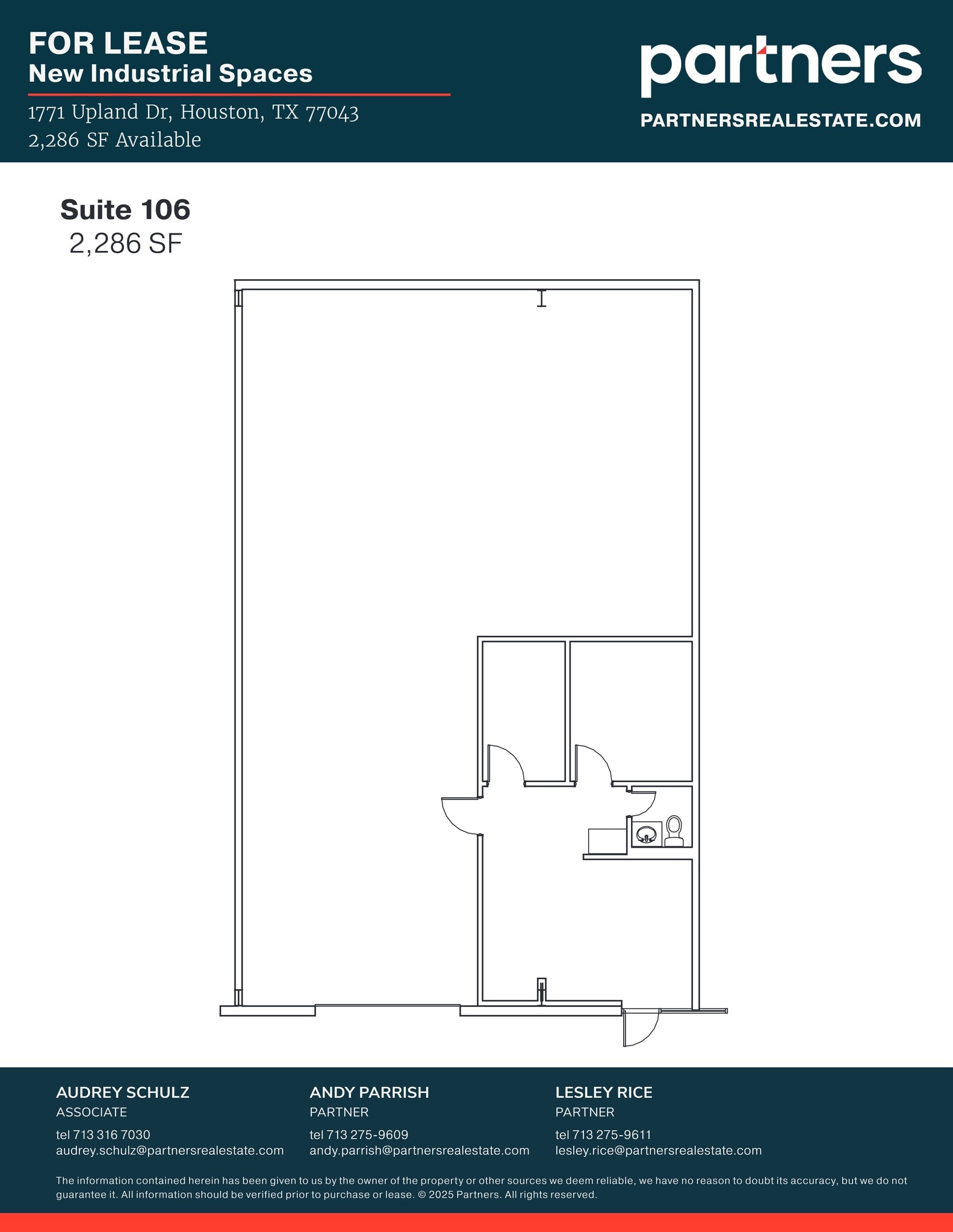 1771 Upland Dr, Houston, TX for lease Site Plan- Image 1 of 1