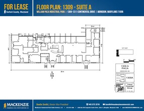 1301 Continental Dr, Abingdon, MD for lease Floor Plan- Image 1 of 1