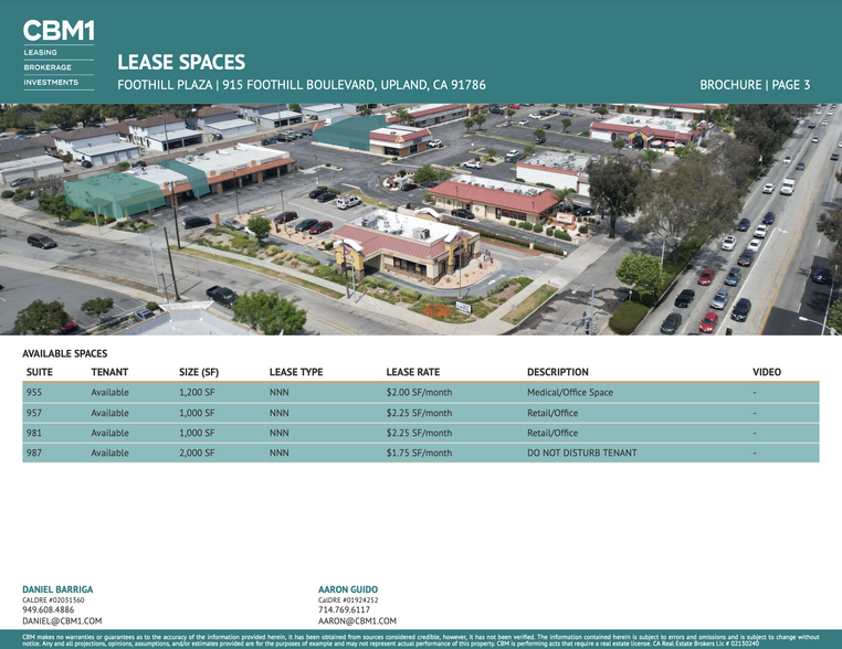 965 W Foothill Blvd, Upland, CA for lease - Building Photo - Image 3 of 8