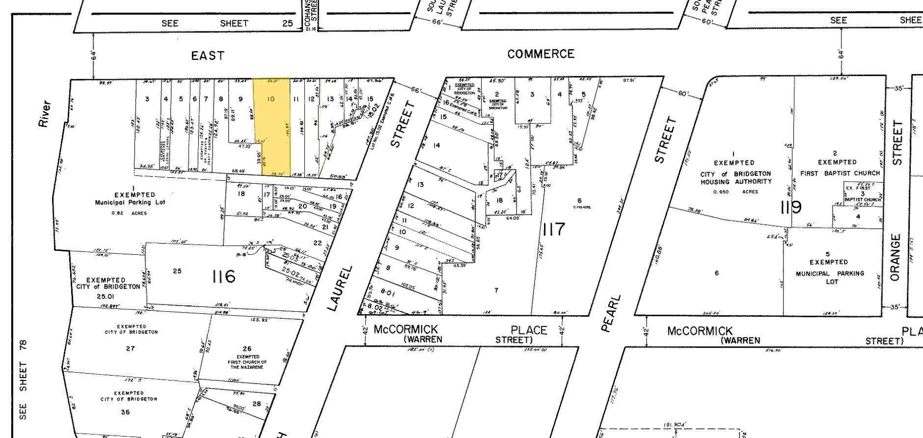 40 E Commerce St, Bridgeton, NJ 08302 Property Record