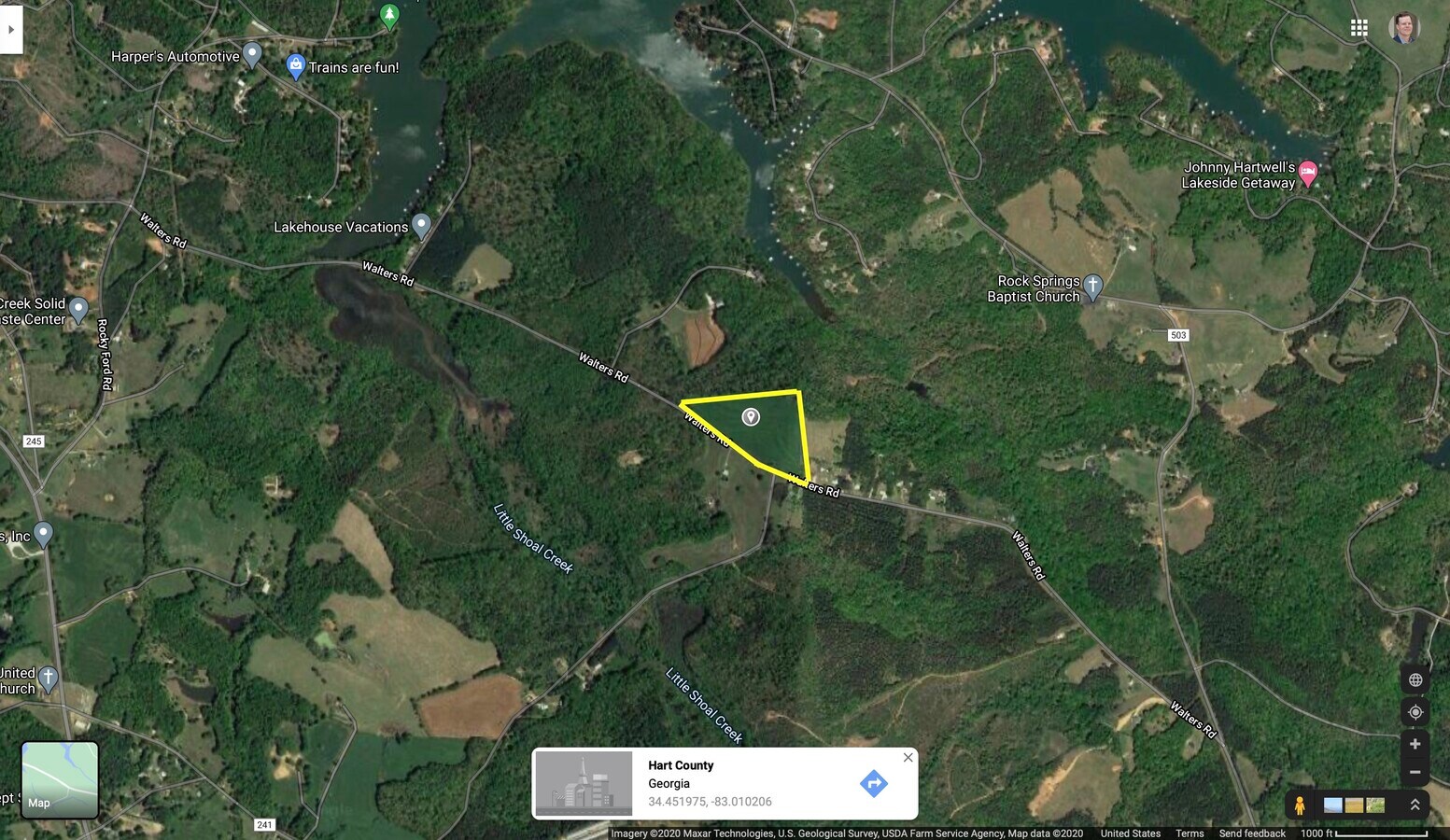 Walters Rd, Lavonia, GA 30553