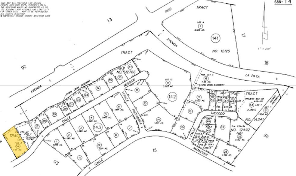 940 Calle Negocio, San Clemente, CA for sale - Plat Map - Image 2 of 21