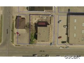 1211 5th St, Sioux City, IA - aerial  map view