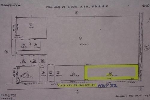 904 E Walker St, Orland, CA for lease - Plat Map - Image 2 of 2