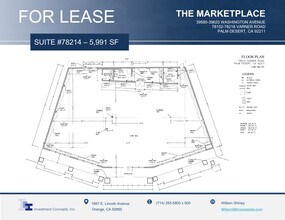 78206 Varner Rd, Palm Desert, CA for lease Site Plan- Image 2 of 10